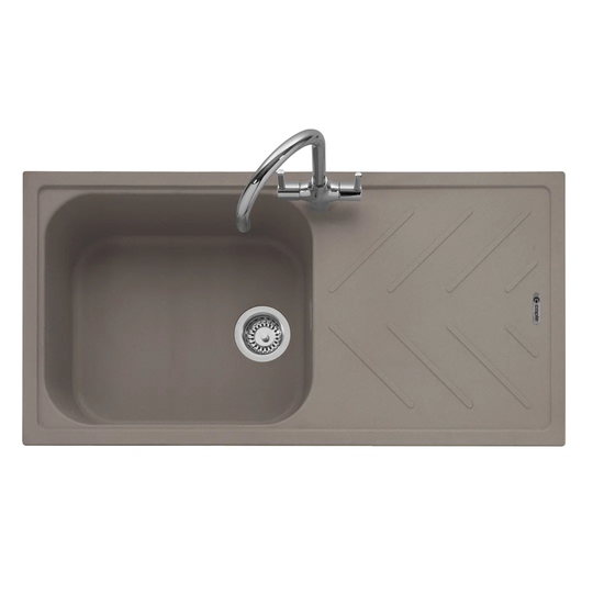 Veis Single Bowl Inset Kitchen Sink