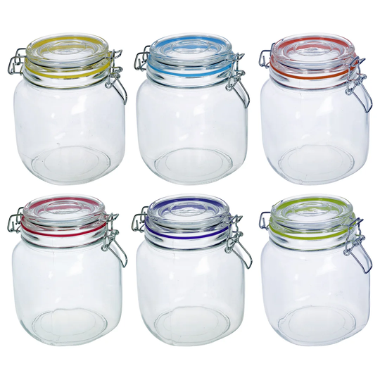 Glass 1000ml Preserving Jar