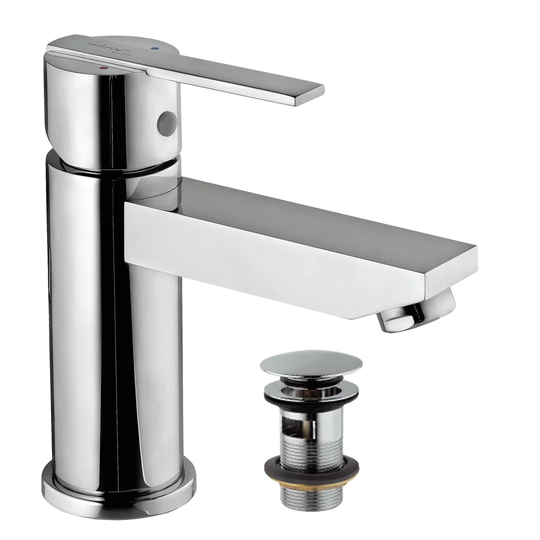 Fonte Mono Basin Mixer with Waste