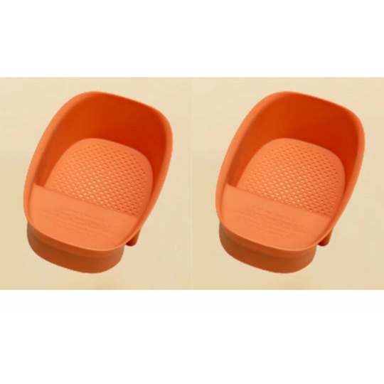 Kitchen Drain Cart Supplies, Kitchenware, Kitchen Accessories, Kitchen Drain Help (2 Twilight Oranges)