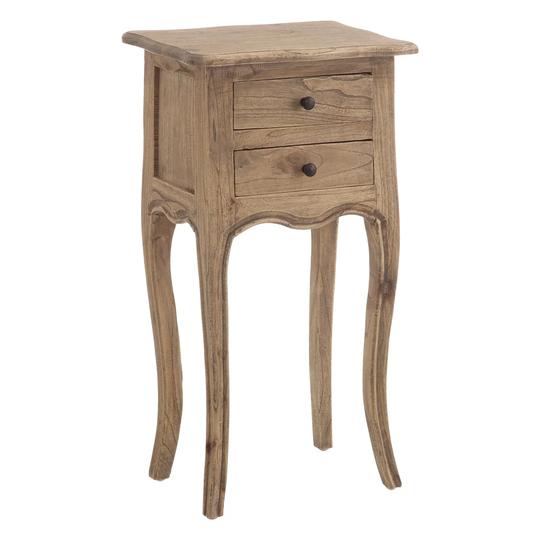 Shyla Mindi Wood Side Table