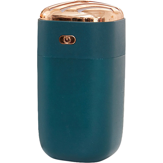 280mL Personal Colorful Mist Humidifier Essential Oil Diffuser Portable USB Humidifier with Auto-Off 2 Mist Modes Cool Air Humidifier, Green - Green