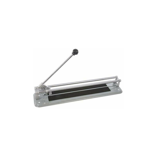 Loops - 400mm Hand Ceramic Tile Cutter Max Tile Depth 10mm Heavy Gauge Metal Base