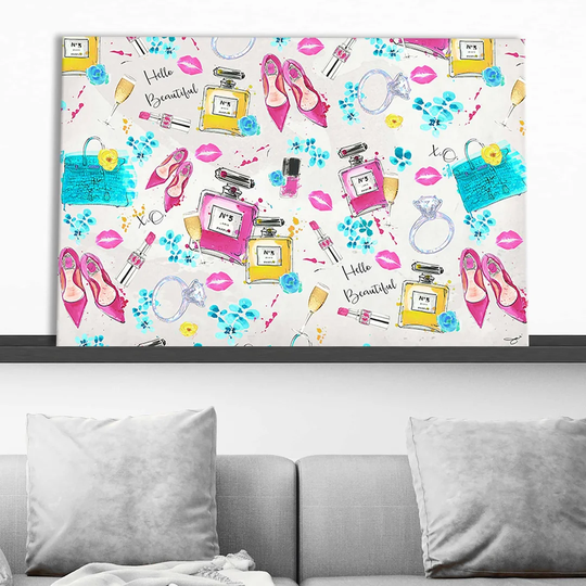 Spring on My Mind 3 by Jodi - Wrapped Canvas Painting