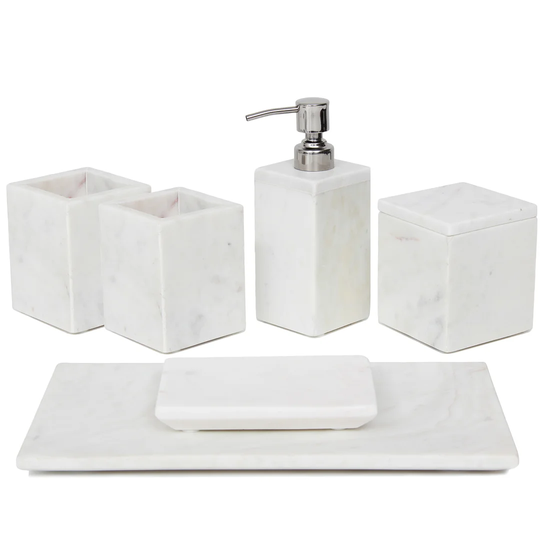 Kornokipos Cubic 6 Piece Bathroom Accessory Set