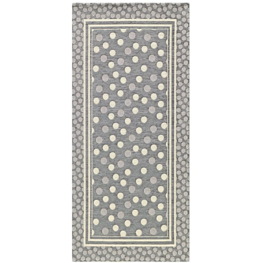 Arlo Sphere Hooked Light Grey Rug