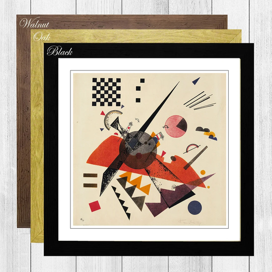 Orange by Wassily Kandinsky Framed Painting Print