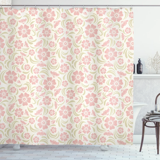 Binyomin 13 Piece Polyester Shower Curtain Set