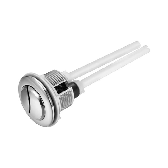 38Mm Toilet Double Flush Round Head Push Button Electroplating Water Tank Valve Toilet Accessory for Shower Room Toilet Bathroom