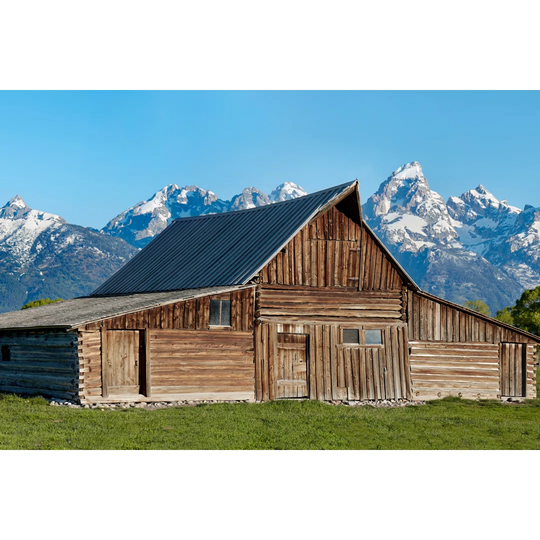 Barn Scene X by James McLoughlin - Wrapped Canvas Photograph
