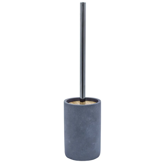 Ridder Toilet Brush with Holder Cement Grey
