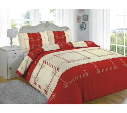 Beech Brushed Cotton Duvet Cover Set