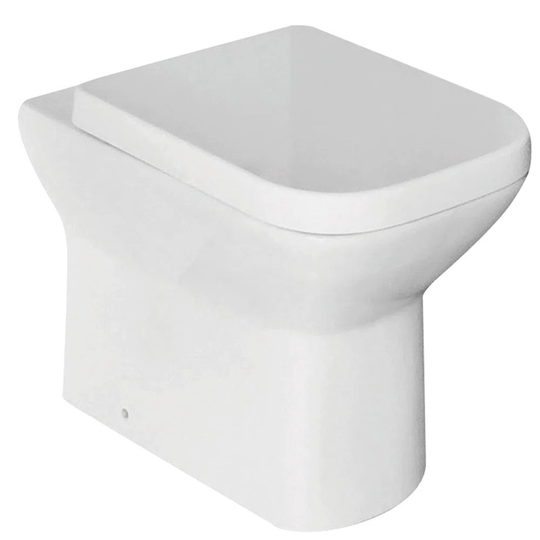 Truesdale Soft Close Square Standard Toilet Seat