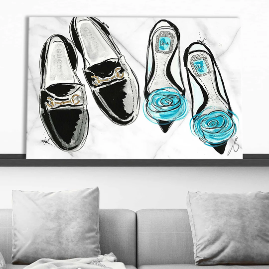 Perfect Pair by Jodi - Wrapped Canvas Painting