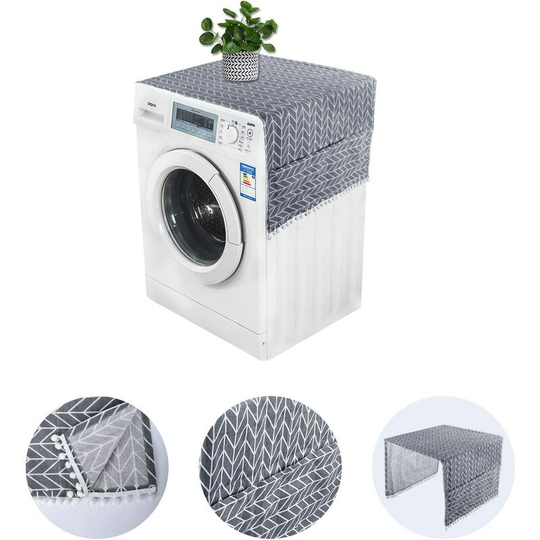 Washing Machine Dust Cover Washing Machine Refrigerator Dust Cover 130×55cm