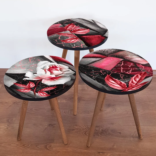 Atterberry 3 Piece Nest of Tables