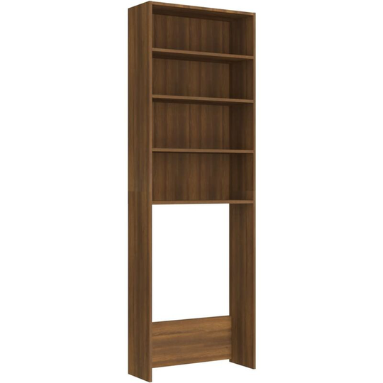 Vidaxl - Washing Machine Cabinet Brown Oak 64x24x190 cm brown oak