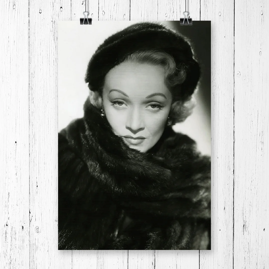 'Marlene Dietrich' Graphic Art