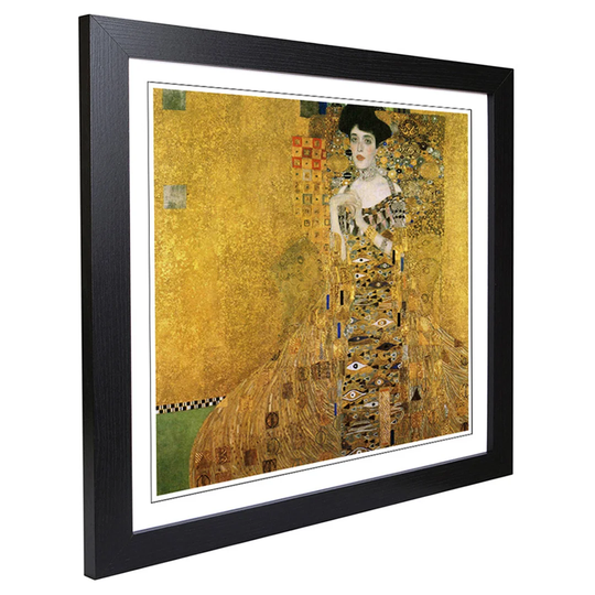 Portrait of Adele Bloch-Bauer I by Gustav Klimt Framed Painting Print