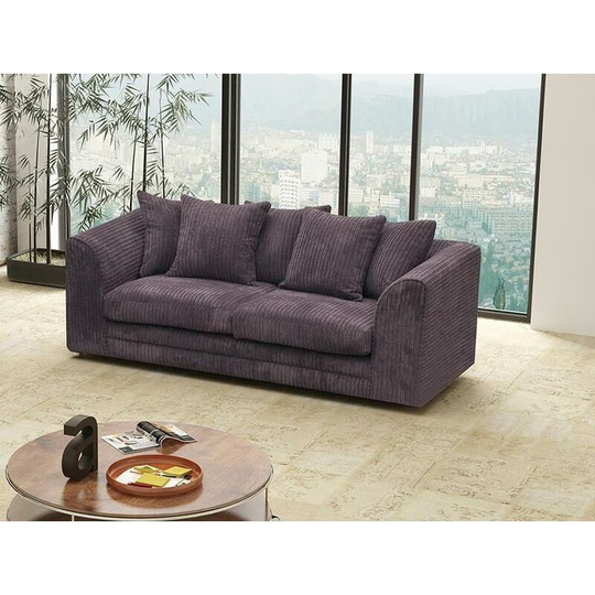 Darcey 3 Seater Sofa - Chocolate