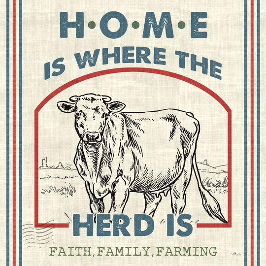 Sweet Farmhouse IV by Pela Studio - Wrapped Canvas Typography Print