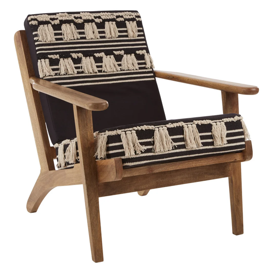 Korn 73Cm Wide Cotton Armchair