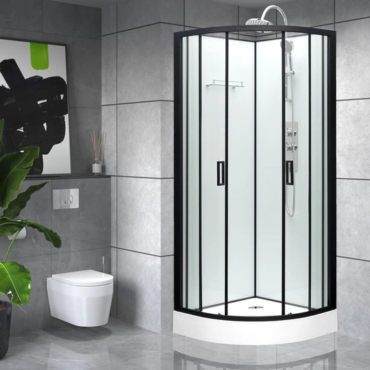 Vidalux Kontrast Lux 800 x 800 Quadrant Hydro Shower Cabin