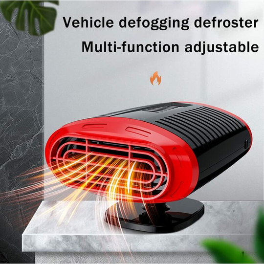 Car Heater Car Defroster Windshield, Portable Car Cooler, with 360 Degree Rotating Holder Car Heater Cigarette Lighter