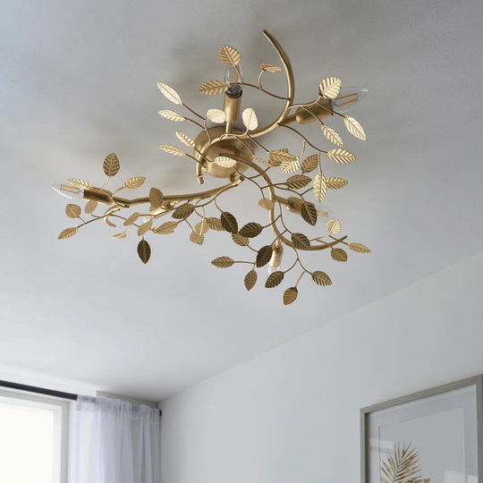 Mysliwiec 6 -Light 76cm Flush Mount