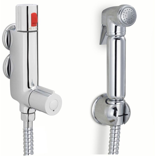 Shattaf Douche Toilet Bidet with Mini Thermostatic Shower Valve Muslim Spray