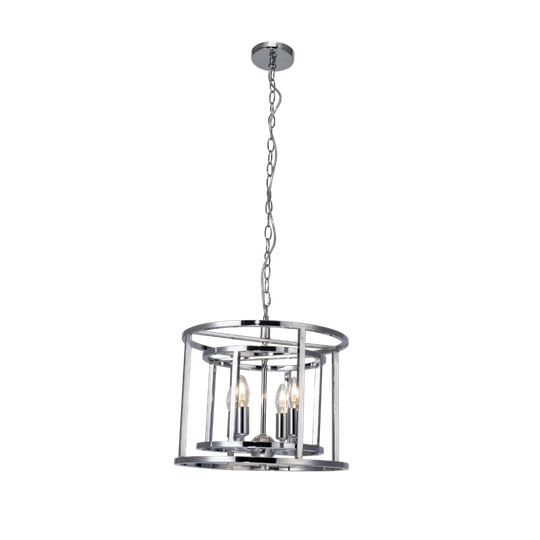 Stillmore 4 - Light Lantern Drum Pendant