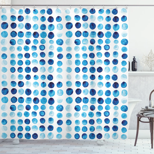Bhanu 13 Piece Polyester Shower Curtain Set