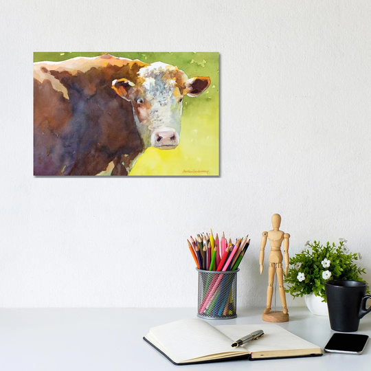 Maybell by Annelein Beukenkamp - Wrapped Canvas Painting