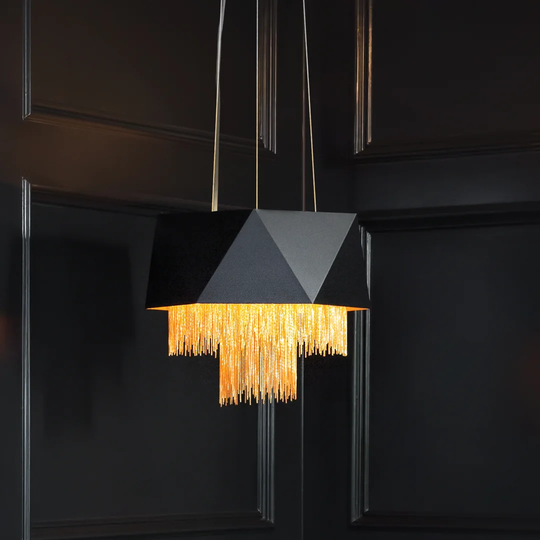 Troy 6 - Light Geometric Pendant