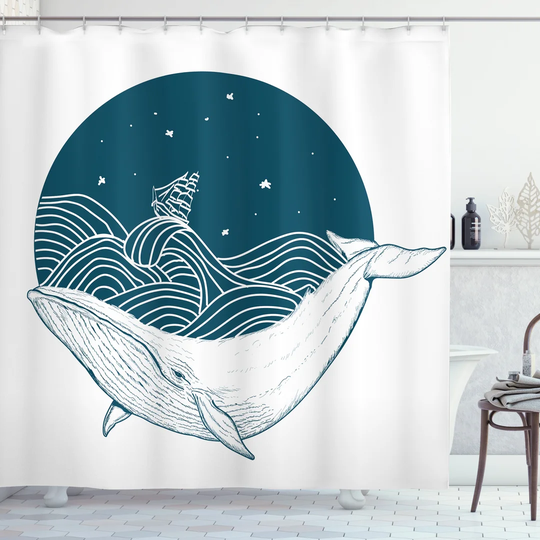 Beyan 13 Piece Polyester Shower Curtain Set