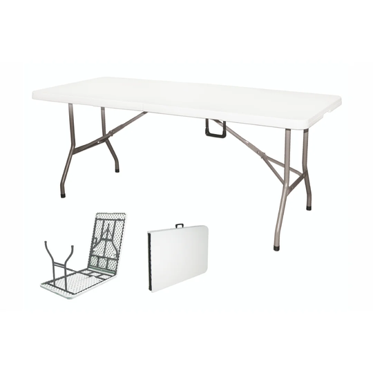 Dougie Folding Plastic Camping Table