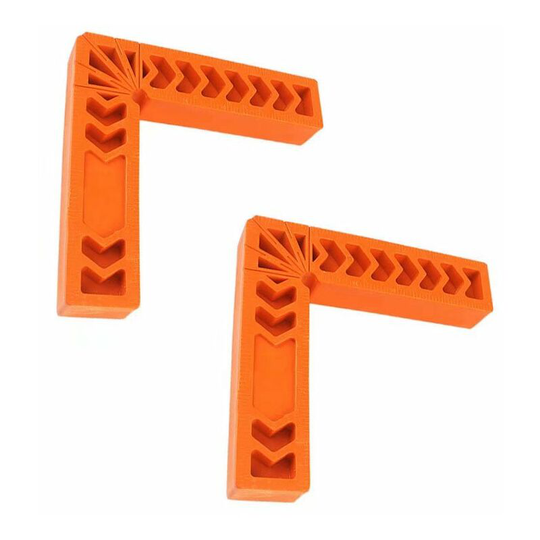 Betterlifegb - 4Pcs 6/150mm 90 Degree Positioning Squares, Right Angle Corner Clamps for Woodworking, Picture Frames, Boxes, Cabinets or Drawers,