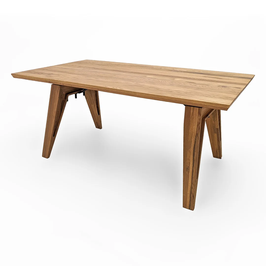 Stig 180Cm Solid Oak Dining Table