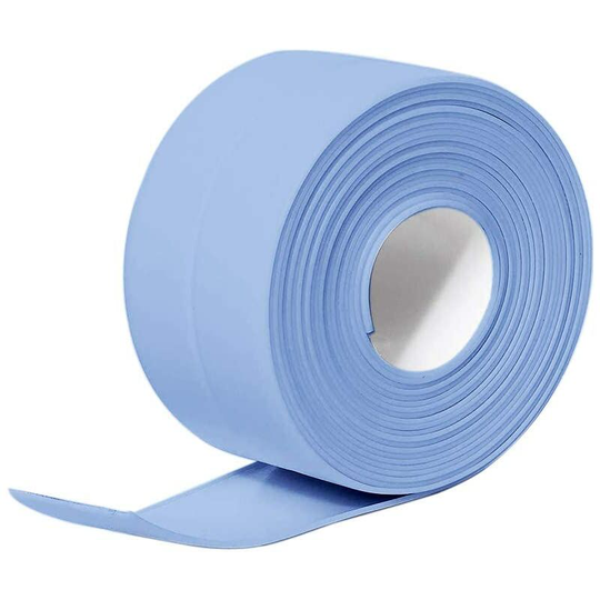 Bathroom Silicone Gasket, Sealing Tape Self-adhesive pe Waterproof Tape for Bathtub, Shower, Toilet, Kitchen, Sink, Floor, Wall, Corner