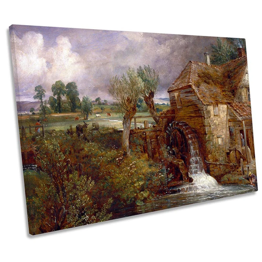John Constable Parham Mill Gillingham CANVAS WALL ART Print