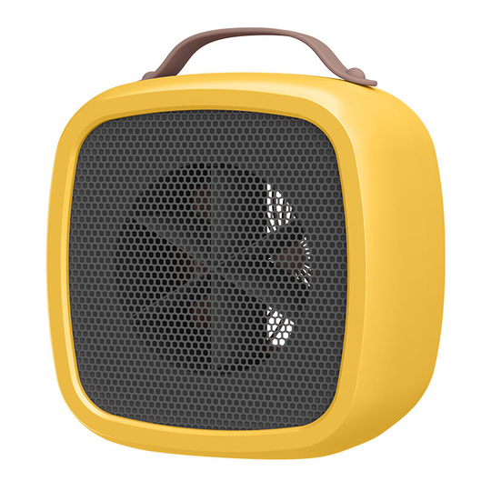 Mini Portable Personal Water Heater Household Electric Desktop Indoor Heater (Small Yellow Square)