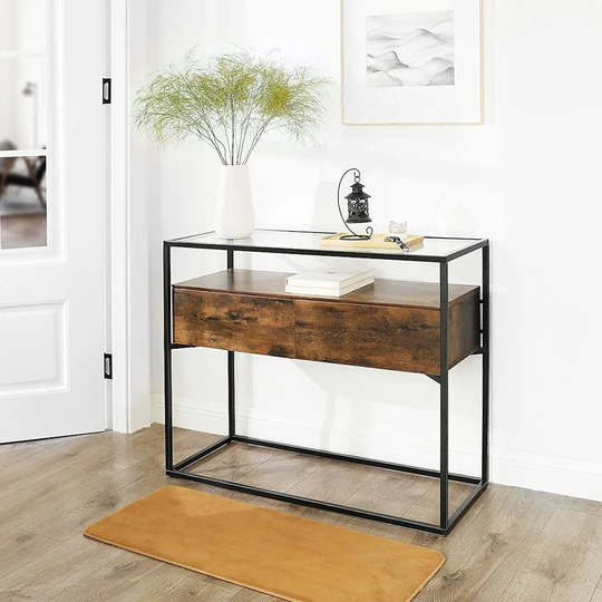 Marrone 100Cm Console Table