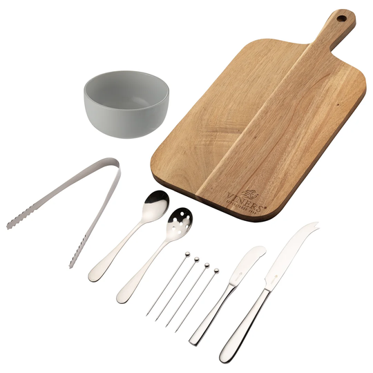 11 Piece Cheese Board Set