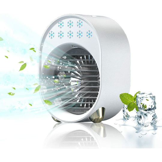 Betterlifegb - Mini Portable Air Conditioner, BR-Life Exhaust Free Mobile Air Conditioner, Quiet Bedroom Fan, Quiet Mobile Air Conditioner, usb