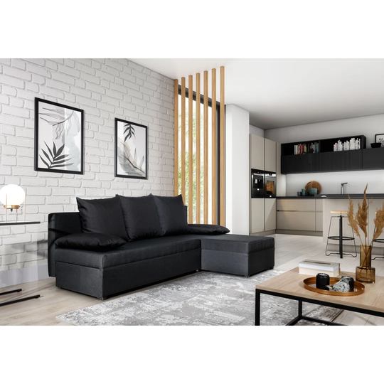 Abdurrahmaan Reversible Corner Sofa Bed