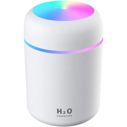 Betterlifegb - Air Humidifier, Ultrasonic Humidifier Mini with 2 Figure Adjustable Mist, Auto Stop and Colorful Nightlight, usb Portable Humidifier