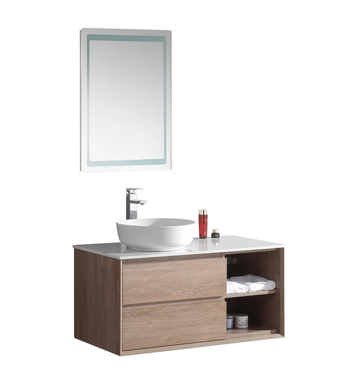 Donan 415mm Vanity and Mirror Set
