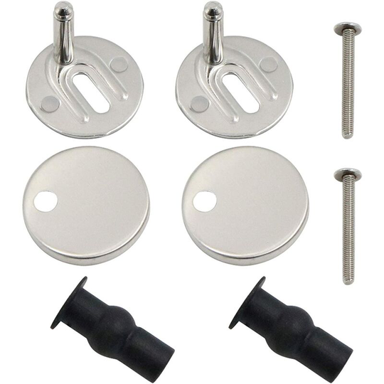 1 Pair Toilet Seat Hinged Toilet Seat Fastener Quick Release Hinges Toilet Seat Hinge Fasteners Replacement Toilet Seat Hinge