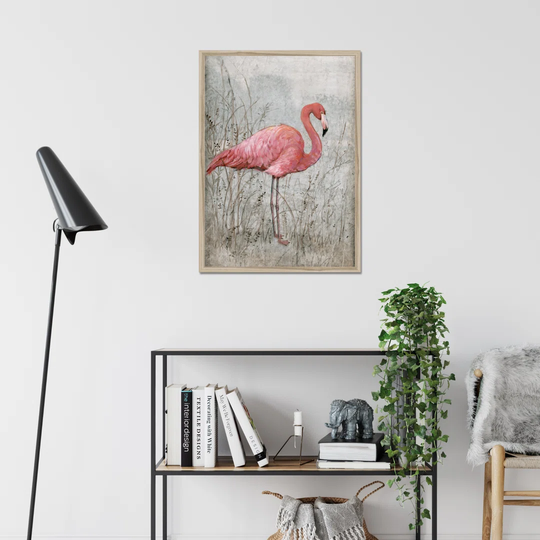 American Flamingo I by Timothy O' Toole - Wrapped Canvas Painting Print