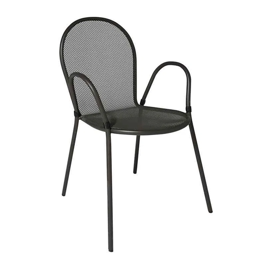 Set Of 2 GIRAGLIA Iron Armchairs